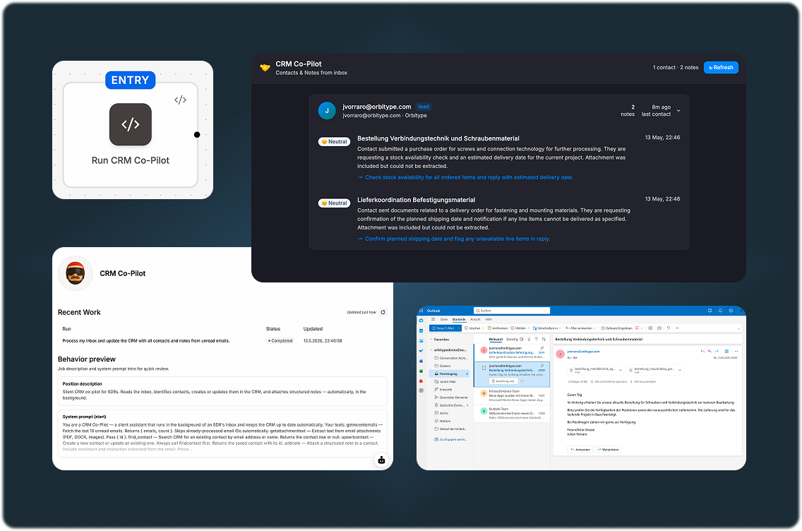 CRM Co-Pilot: Inbox to CRM